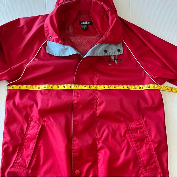 Nautica Vintage Sailing Windbreaker Red Jacket - Picture 13 of 15